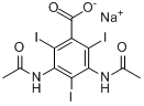 CAS:737-31-5_泛影酸钠的分子结构
