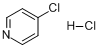 CAS:7379-35-3_4-氯吡啶盐酸盐的分子结构
