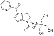 CAS:74103-07-4_酮咯酸氨丁三醇的分子结构