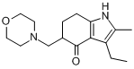 CAS:7416-34-4_吗茚酮的分子结构