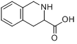 CAS:74163-81-8_(S)-(-)-1,2,3,4-四氢异喹啉-3-羧酸的分子结构