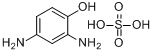 CAS:74283-34-4_2,4-二氨基苯酚硫酸盐的分子结构