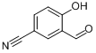 CAS:74901-29-4_3-甲酰基-4-羟基苯腈的分子结构