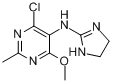 CAS:75438-57-2_莫索尼啶的分子结构