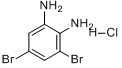 CAS:75568-11-5_3,5-二溴邻苯二胺单盐酸盐的分子结构