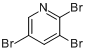 CAS:75806-85-8_2,3,5-三溴吡啶的分子结构