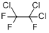 CAS:76-13-1_1,1,2-三氟三氯乙烷的分子结构