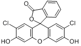 CAS:76-54-0_2′，7′-二氯荧光素的分子结构