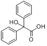 CAS:76-93-7_二苯基乙醇酸的分子结构