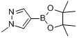 CAS:761446-44-0_1-甲基-4-(4,4,5,5-四甲基-1,3,2-二氧杂戊硼烷-2-基)-1H-吡唑的分子结构