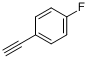 CAS:766-98-3_4-氟苯乙炔的分子结构