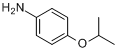 CAS:7664-66-6_4-异丙氧基苯胺的分子结构