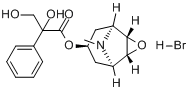 CAS:76822-34-9_樟柳碱氢溴酸盐的分子结构
