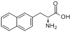CAS:76985-09-6_D-3-(2-萘基)-丙氨酸的分子结构