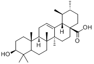 CAS:77-52-1_熊果酸的分子结构
