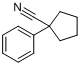 CAS:77-57-6_1-苯基-1-氰基环戊烷的分子结构