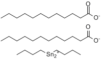 CAS:77-58-7_二月桂酸二丁基锡的分子结构