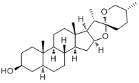 CAS:77-60-1_剑麻皂苷元的分子结构