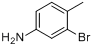 CAS:7745-91-7_3-溴-4-甲基苯胺的分子结构
