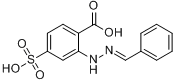 CAS:77734-52-2_2-亚苄肼基-4-磺基苯甲酸的分子结构