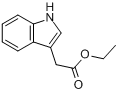 CAS:778-82-5_吲哚-3-醋酸乙酯的分子结构