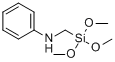 CAS:77855-73-3_苯胺甲基三甲氧基硅烷的分子结构