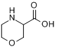 CAS:77873-76-8_3-吗啉羧酸的分子结构