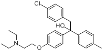 CAS:78-41-1_曲帕拉醇的分子结构