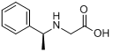 CAS:78397-14-5_(S)-1-苯乙胺基乙酸的分子结构