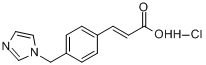 CAS:78712-43-3_盐酸奥扎格雷的分子结构