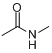 CAS:79-16-3_N-甲基乙酰胺的分子结构