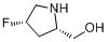 CAS:791060-66-7_(2S,4S)-4-氟-2-吡咯烷甲醇的分子结构