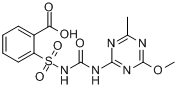 CAS:79510-48-8_甲磺隆(母酸)的分子结构