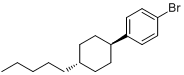 CAS:79832-89-6_1-溴-4-(反式-4-戊基环己基)苯的分子结构