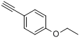 CAS:79887-14-2_4-乙炔基苯乙醚的分子结构