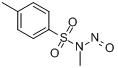 CAS:80-11-5_N-甲基-N-亚硝基对甲苯磺酰胺的分子结构