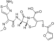 CAS:80370-57-6_头孢噻呋的分子结构