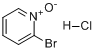 CAS:80866-91-7_2-溴吡啶N-氧化物盐酸盐的分子结构