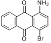 CAS:81-62-9_1-氨基-4-溴蒽醌的分子结构