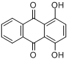 CAS:81-64-1_1,4-二羟基蒽醌的分子结构