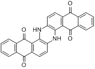 CAS:81-77-6_颜料蓝60的分子结构