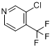 CAS:81565-19-7_3-氯-4-三氟甲基吡啶的分子结构