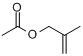 CAS:820-71-3_甲基丙烯醇乙酸酯的分子结构