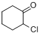 CAS:822-87-7_2-氯环己酮的分子结构