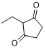 CAS:823-36-9_2-乙基-1,3-环戊二酮的分子结构