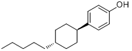 CAS:82575-69-7_4-(反式-4-戊基环己基)苯酚的分子结构