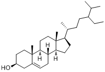 CAS:83-46-5_beta-谷甾醇的分子结构