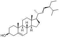 CAS:83-48-7_豆固醇的分子结构