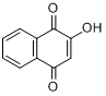 CAS:83-72-7_2-羟基-1,4-萘醌的分子结构