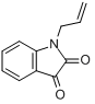 CAS:830-74-0_1-烯丙基-1H-吲哚-2,3-二酮的分子结构